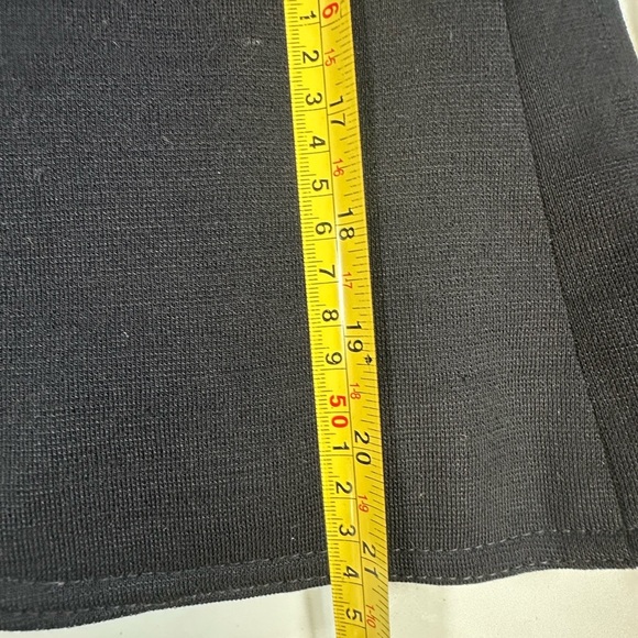 A272 Vintage Real Fur Boiled Wool Black Blazer Sz Small - Picture 3 of 7